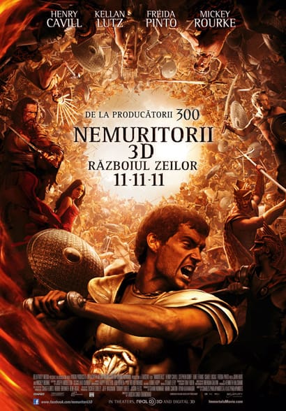 Nemuritorii 3D: Razboiul Zeilor