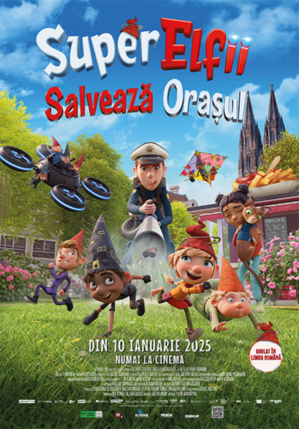 SuperElfii salveaza orasul