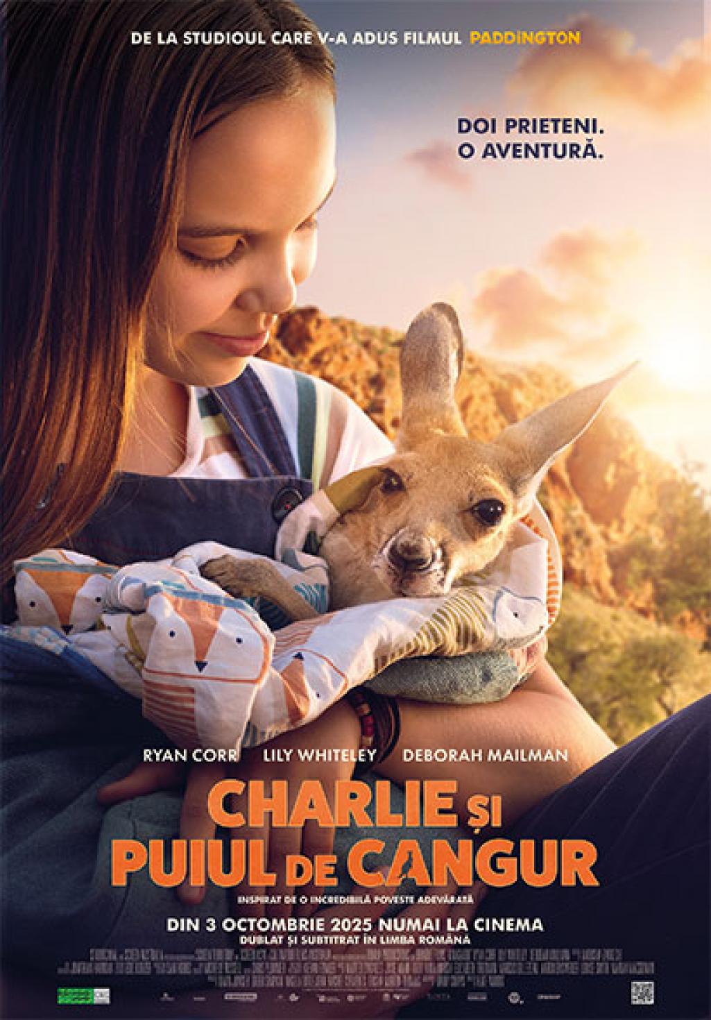 Charlie si puiul de cangur